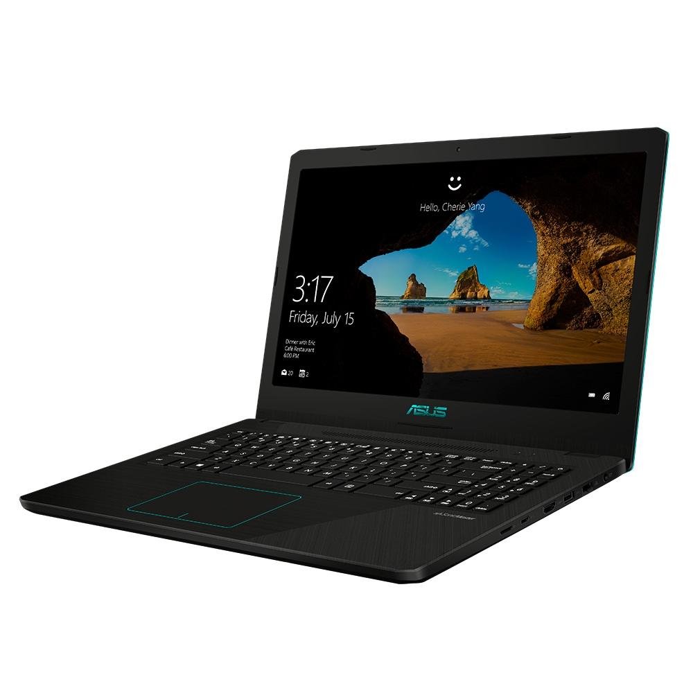 Imagem 5 de 13 do produto Notebook Gamer ASUS AMD Ryzen 5 3500U, 8GB RAM, 1TB, NVIDIA GTX1050 4GB, 15.6", Windows 10 Home, Preto e Azul - M570DD-DM122T