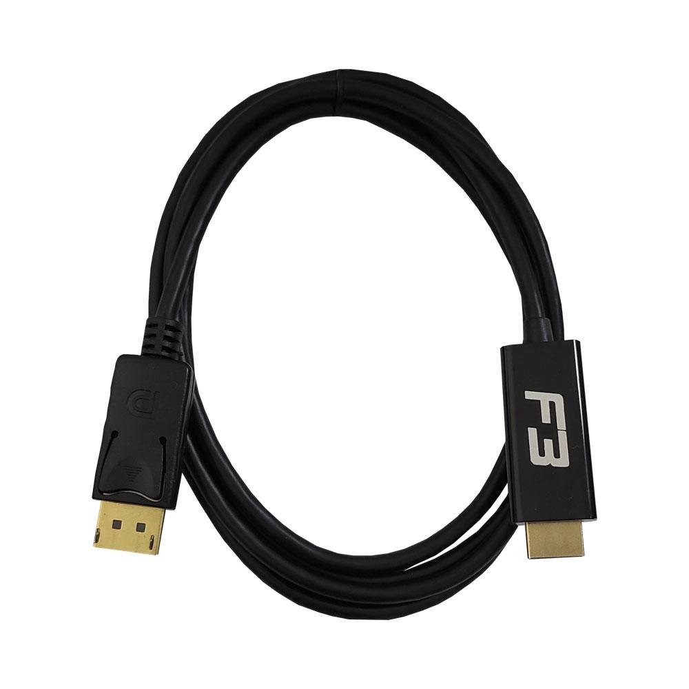 Cabo Adaptador Conversor Displayport para HDMI F3, 1.8 Metros - JC- CB-DMI18 - view 6