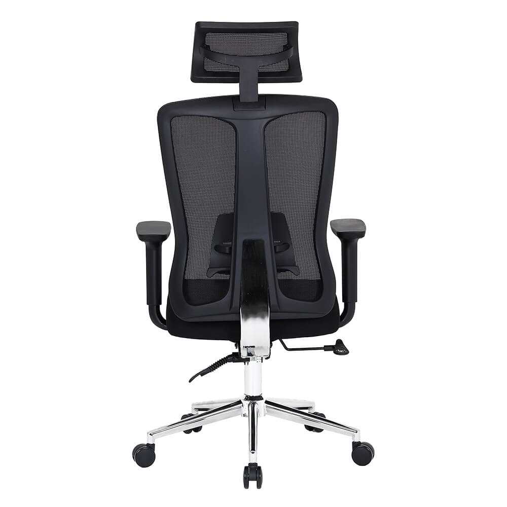 Cadeira de Escritório Ergonômica DT3 Maya, Até 120kg, Descanso de Braço 2D, Cilindro Classe 4, Preto - ( Balão.info)-4 - foto 5
