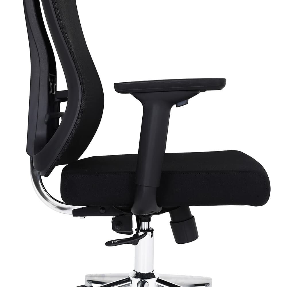 Cadeira de Escritório Ergonômica DT3 Maya, Até 120kg, Descanso de Braço 2D, Cilindro Classe 4, Preto - 11732-4 - view 13
