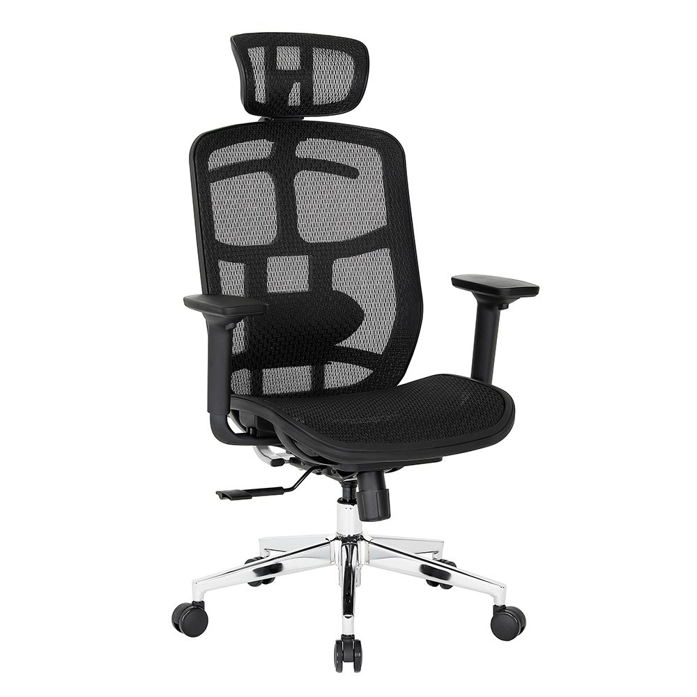 Cadeira de Escritório Ergonômica DT3 Diana V2, Até 150kg, Reclinável, Preto - 11726-7 - view 2