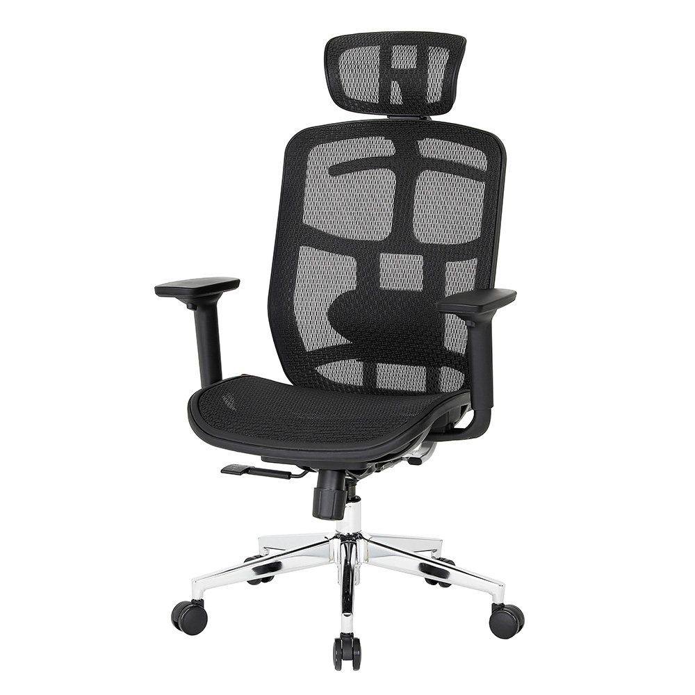 Cadeira de Escritório Ergonômica DT3 Diana V2, Até 150kg, Reclinável, Preto - 11726-7 - view 5
