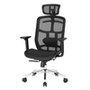 Cadeira de Escritório Ergonômica DT3 Diana V2,  Até  150kg, Reclinável, Preto  - 11726-7