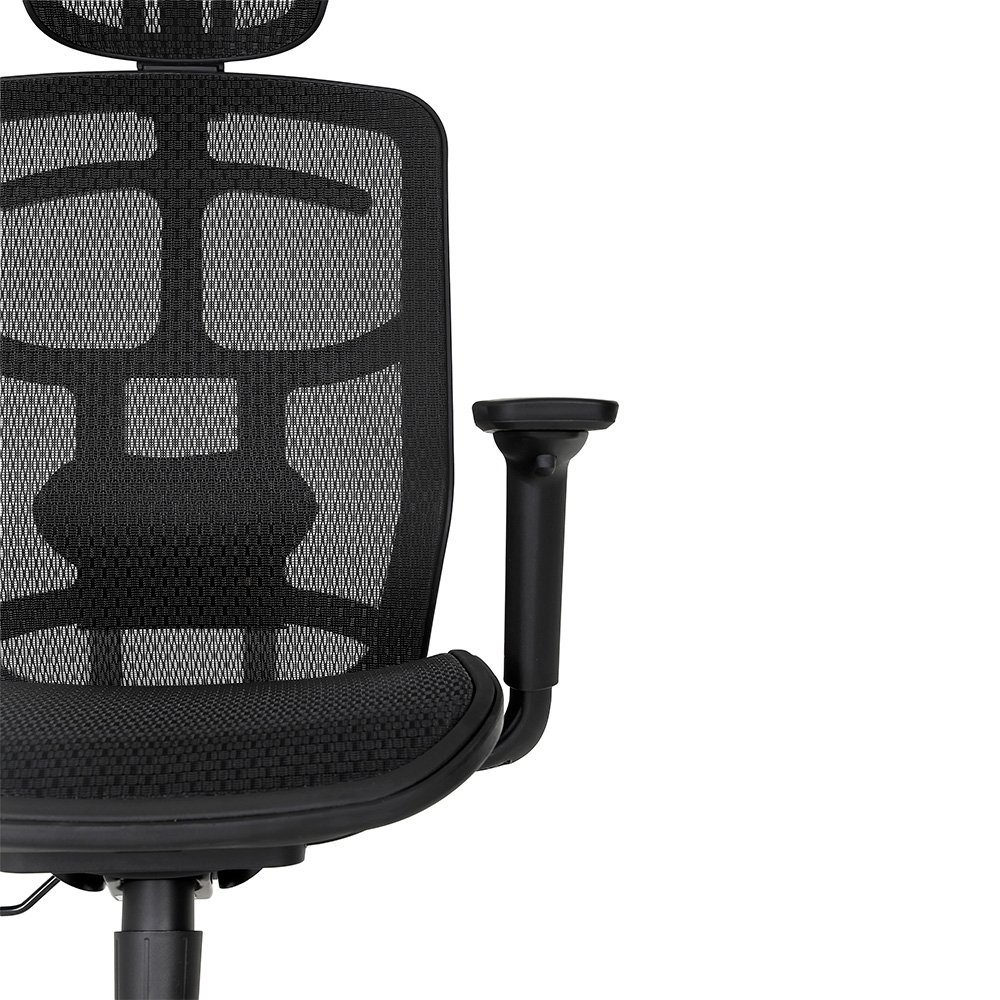 Cadeira de Escritório Ergonômica DT3 Diana V2, Até 150kg, Reclinável, Preto - 11726-7 - view 9