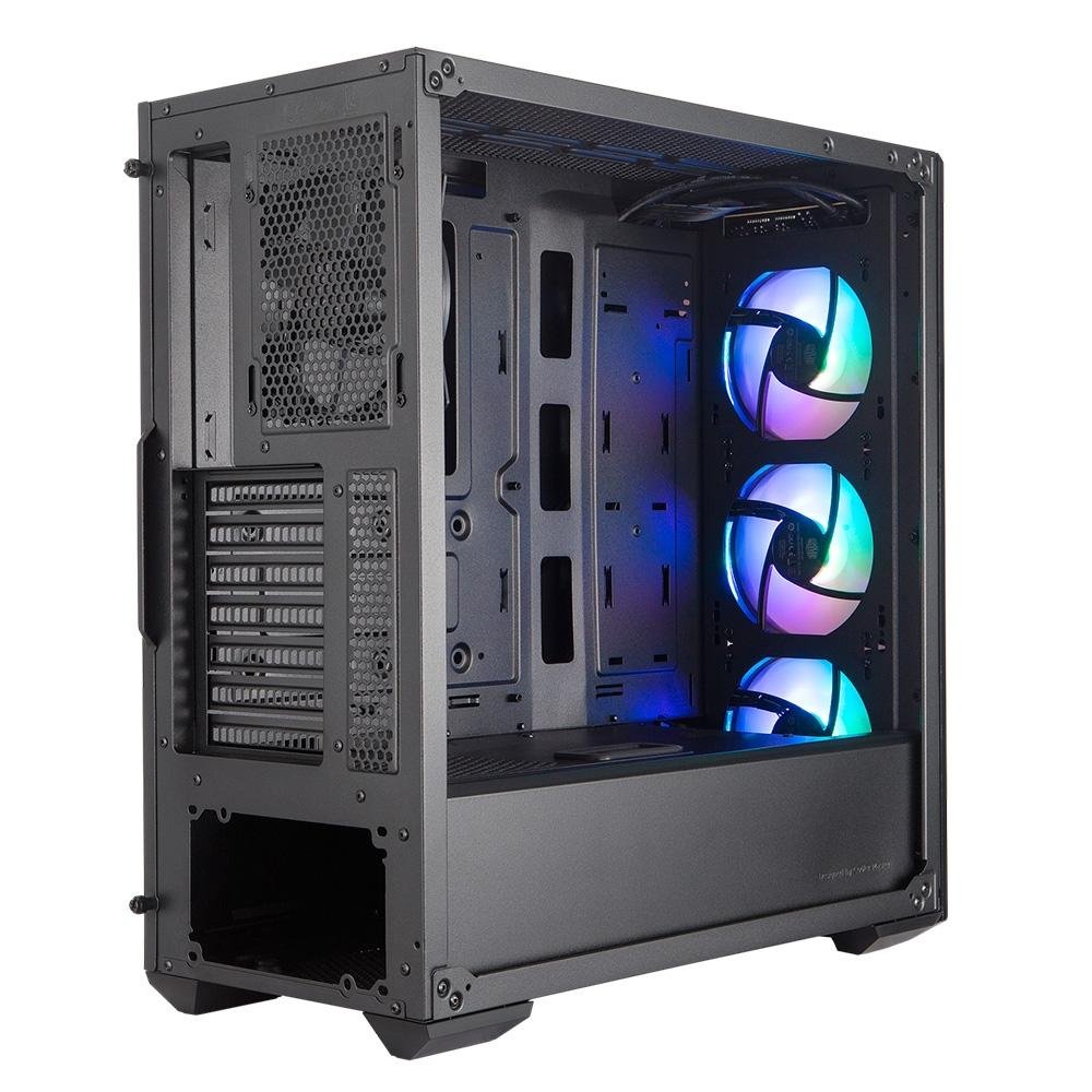 Imagem 5 de 7 do produto Gabinete Gamer Cooler Master MasterBox MB520, Mid Tower, ARGB, com FAN, Lateral em Vidro - MCB-B520-KGNN-RGA