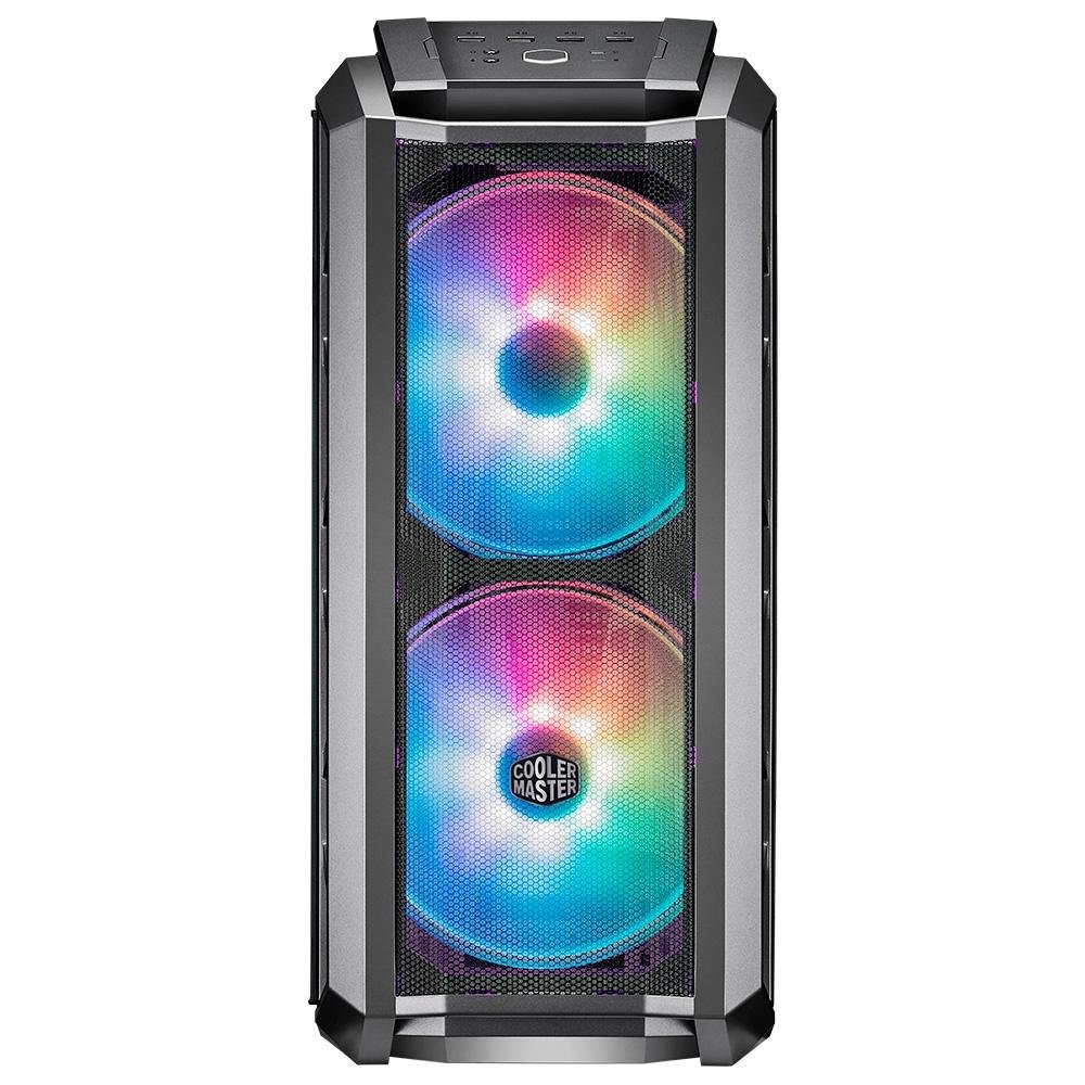 Imagem 4 de 5 do produto Gabinete Gamer Cooler Master MasterCase H500P Mesh, Mid Tower, ARGB, com FAN, Lateral em Vidro - MCM-H500P-MGNN-S11