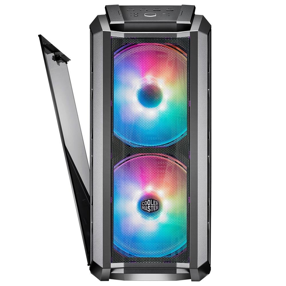 Imagem 5 de 5 do produto Gabinete Gamer Cooler Master MasterCase H500P Mesh, Mid Tower, ARGB, com FAN, Lateral em Vidro - MCM-H500P-MGNN-S11