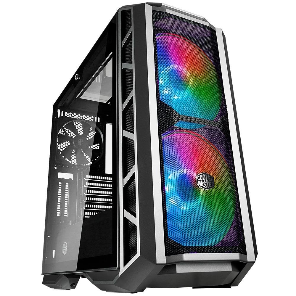 Imagem 2 de 5 do produto Gabinete Gamer Cooler Master MasterCase H500P Mesh, Mid Tower, ARGB, com FAN, Lateral em Vidro - MCM-H500P-MGNN-S11