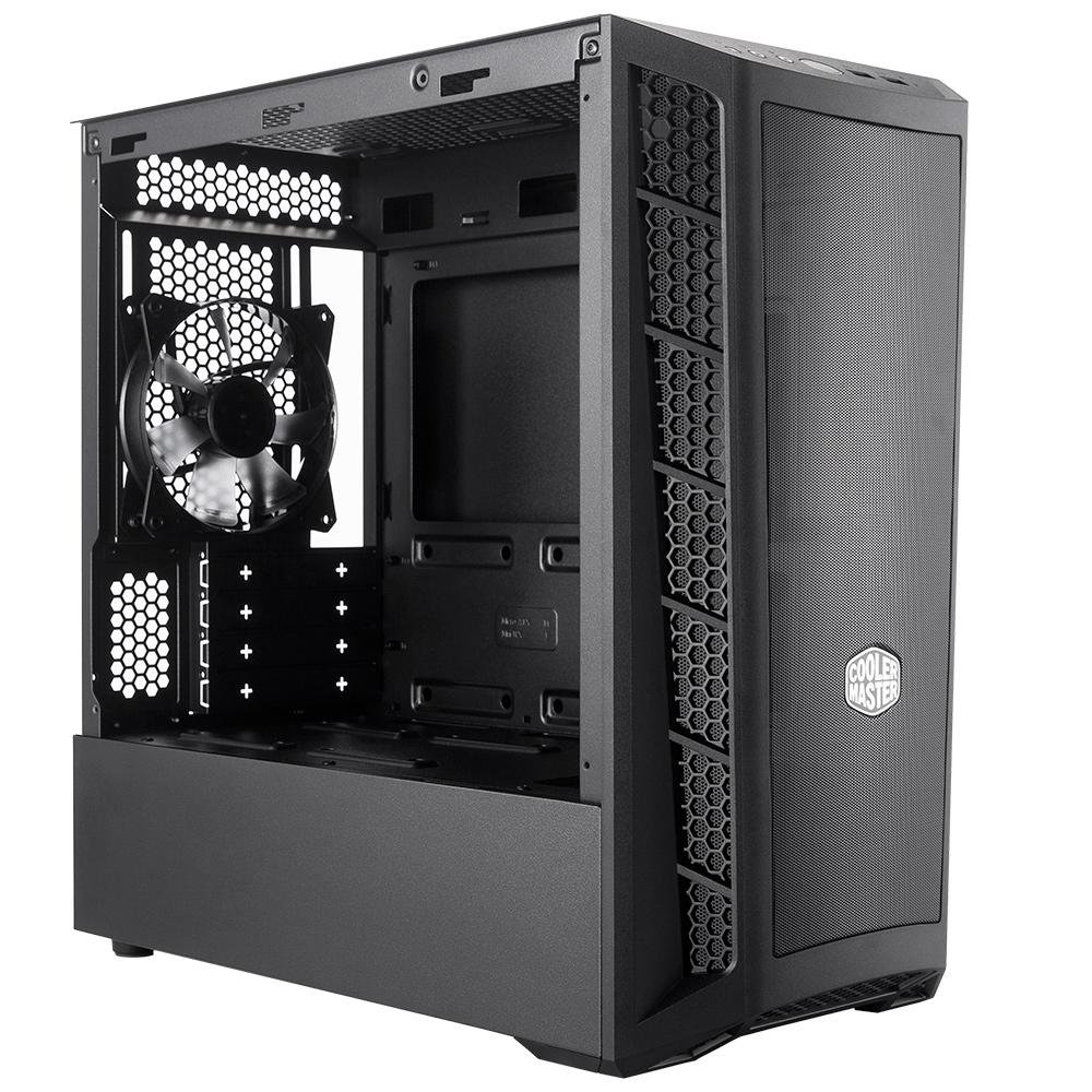 Gabinete Gamer Cooler Master MasterBox MB311L, Mini Tower, com FAN, Lateral em Vidro - MCB-B311L-KGNN-S00