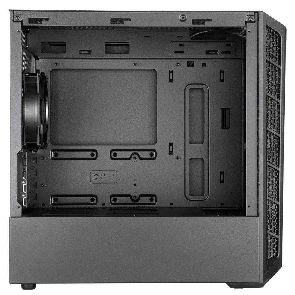 Gabinete Gamer Cooler Master MasterBox MB311L, Mini Tower, com FAN, Lateral em Vidro - MCB-B311L-KGNN-S00