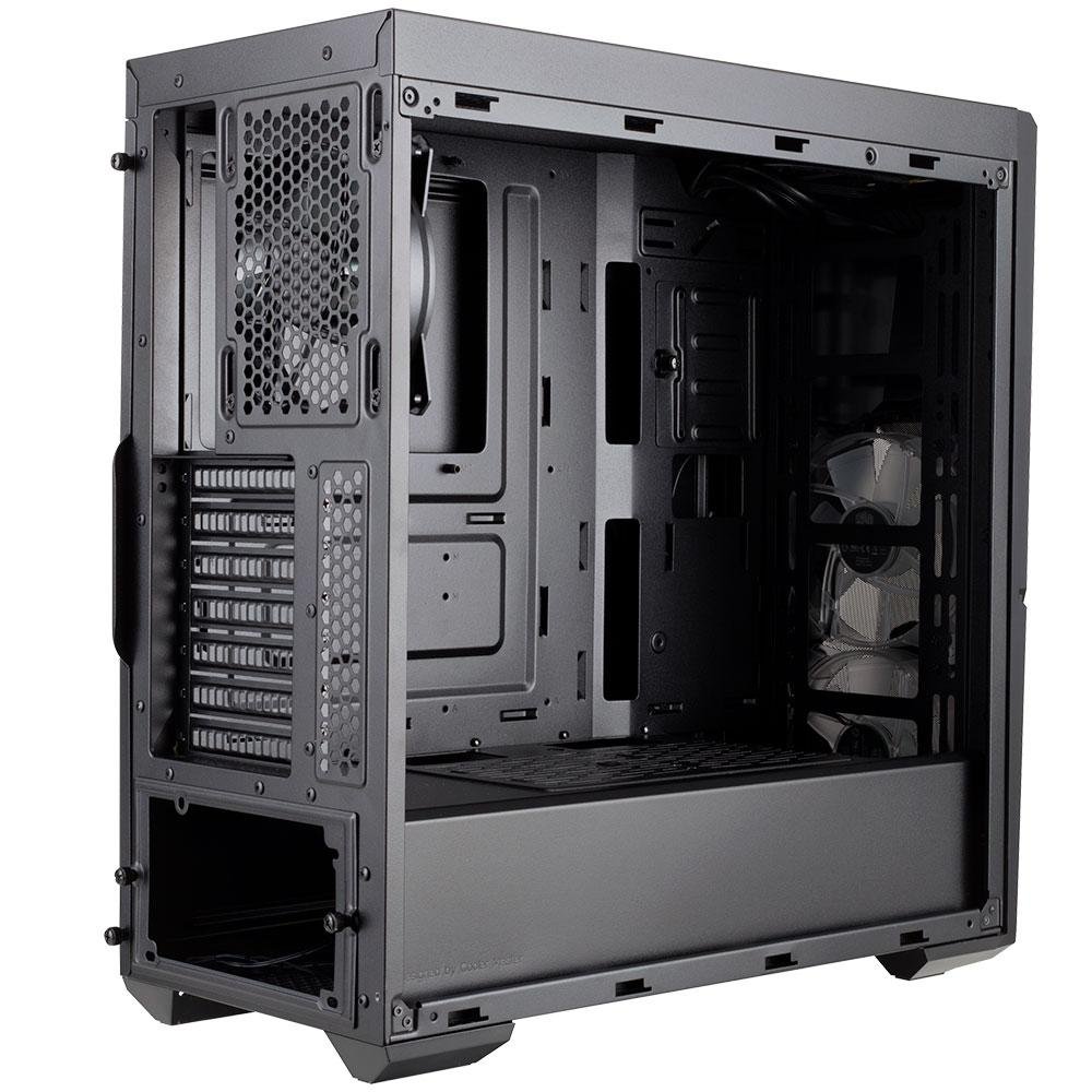 Gabinete Gamer Cooler Master MasterBox K500 ARGB, Mid Tower, ARGB, com FAN, Lateral em Vidro - MCB-K500D-KGNN-S02