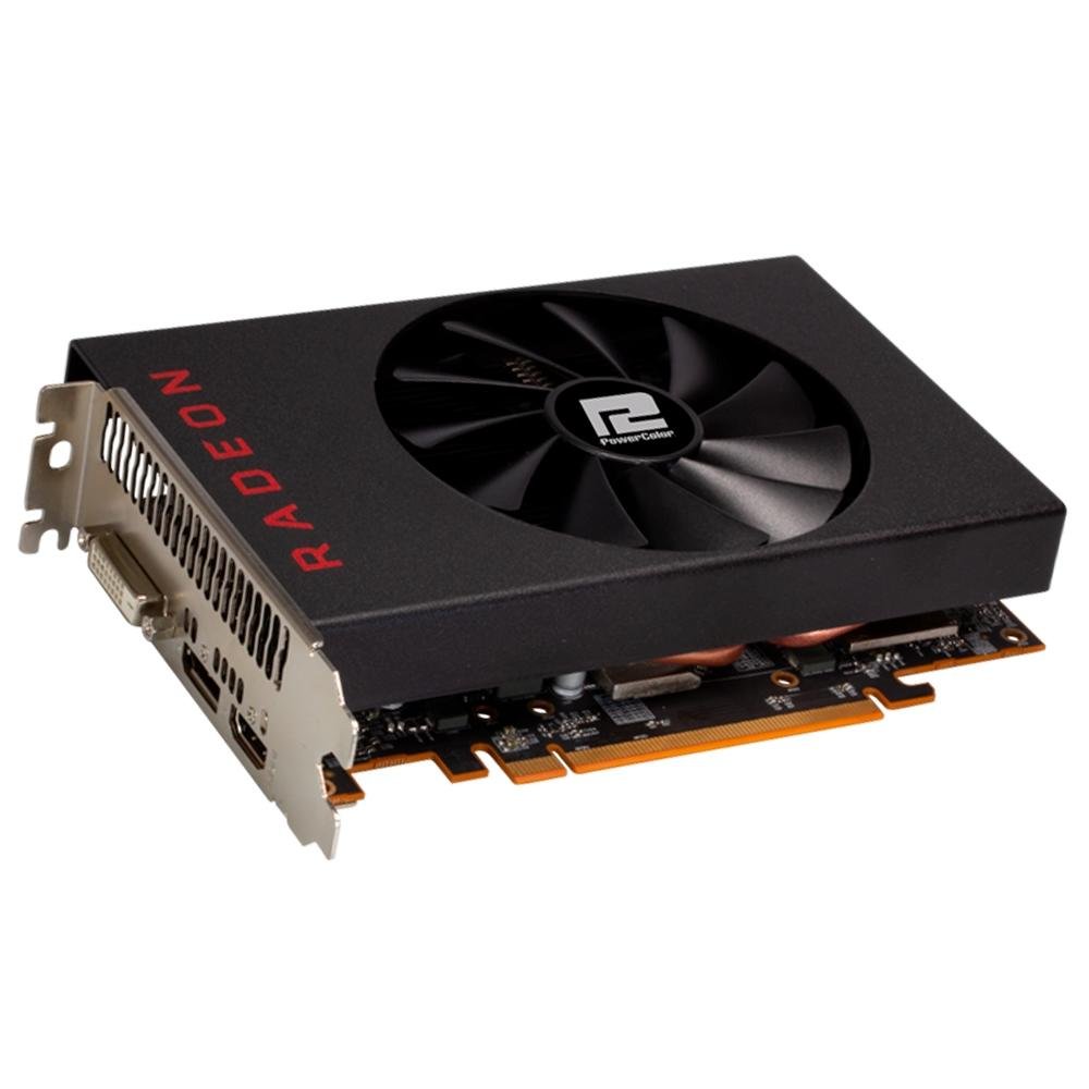 Imagem 2 de 5 do produto Placa de Vídeo Power Color AMD RX 5500 XT, 4GB, GDDR6 - G00325600G