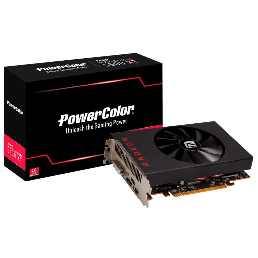 PowerColor 5500XT 4GB グラフィックボード placa-de-video-power-color-amd