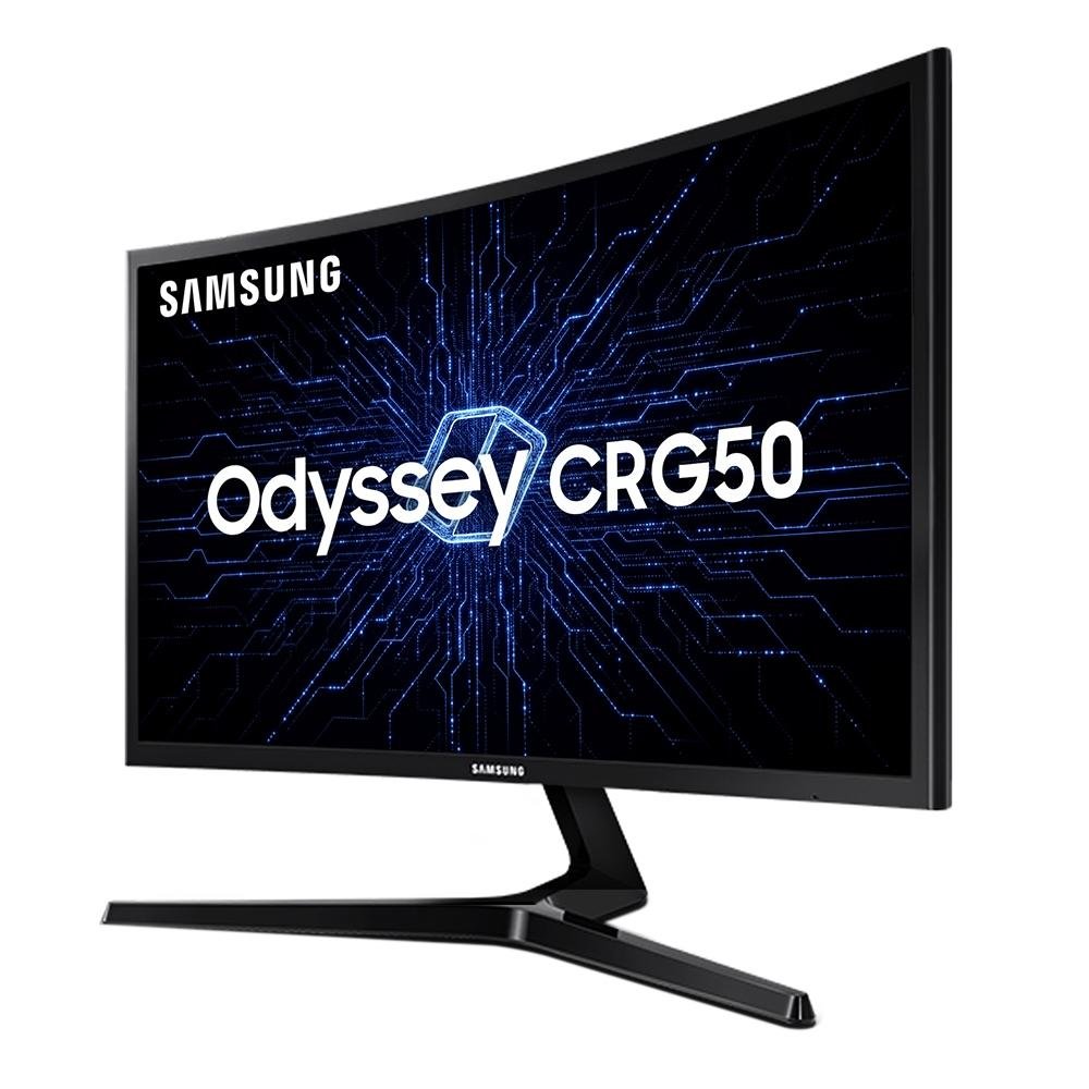 Monitor Gamer Samsung Odyssey 23.5' LED, Curvo, 144 Hz, Full HD, FreeSync, HDMI/DisplayPort - LC24RG50FQLMZD