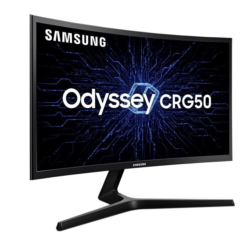Monitor Gamer Samsung Odyssey 23.5' LED, Curvo, 144 Hz, Full HD, FreeSync, HDMI/DisplayPort - LC24RG50FQLMZD