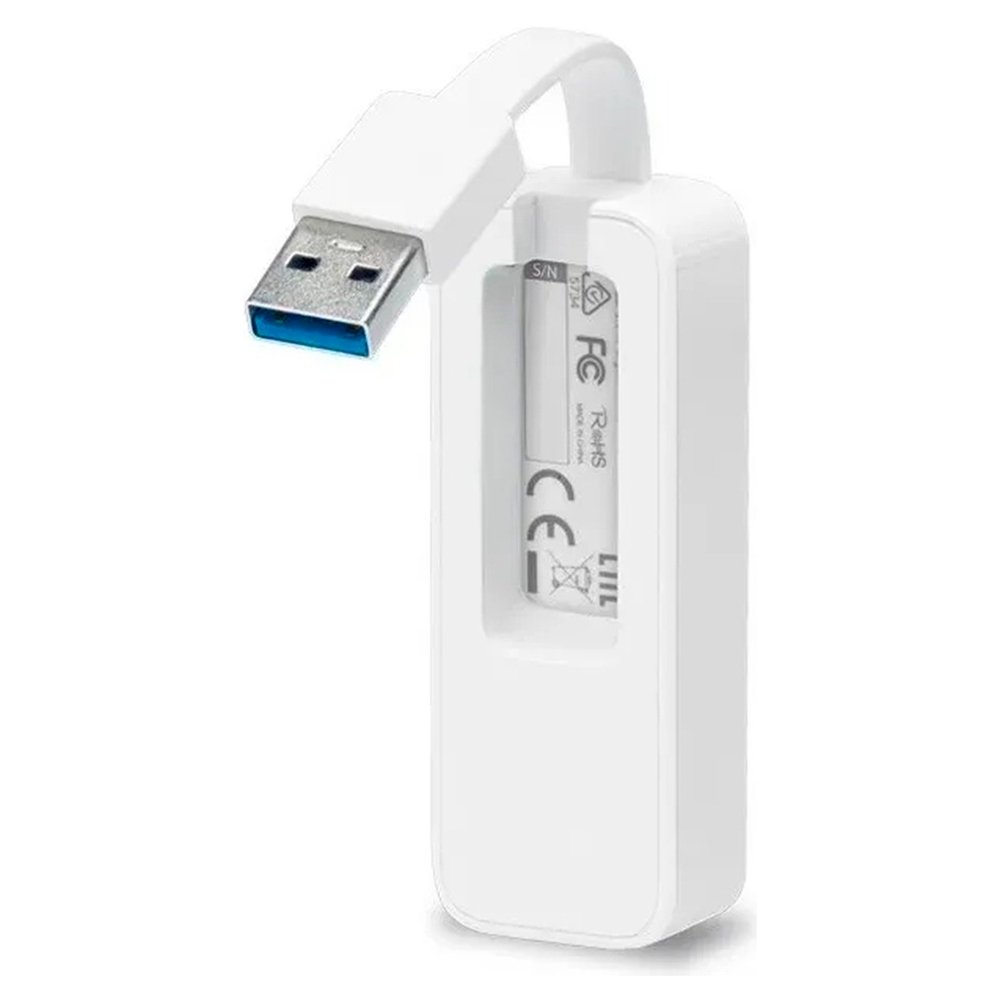 Adaptador de Rede TP-Link, Ethernet Gigabit, USB 3.0, Branco - UE300 - view 4
