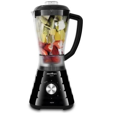 Liquidificador Britânia BLQ950P, 4 Velocidades, 900W, 220V, Preto - 33102222