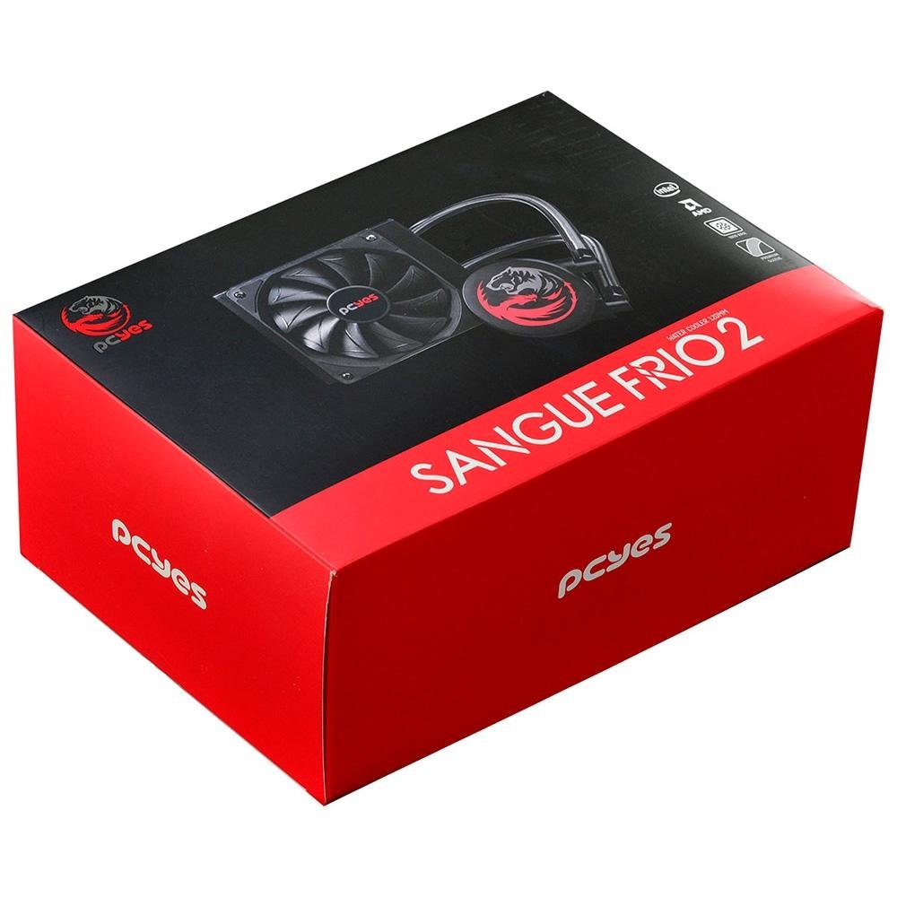 Imagem 10 de 10 do produto Water Cooler Pcyes Sangue Frio 2 120mm - PSF2120H33PTSL