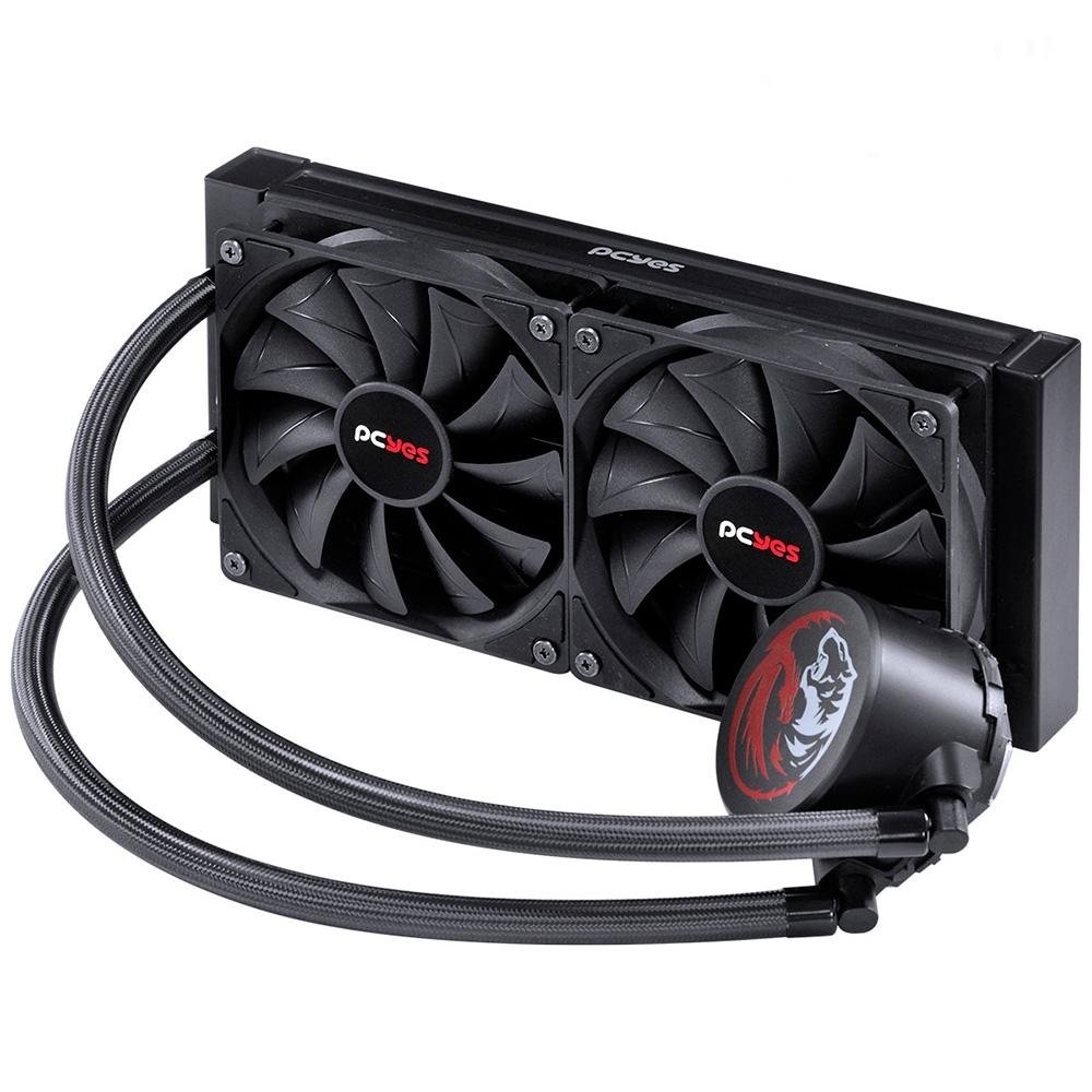 Imagem 10 de 11 do produto Water Cooler Pcyes Sangue Frio 2, 240mm, Preto  - PSF2240H40PTSL