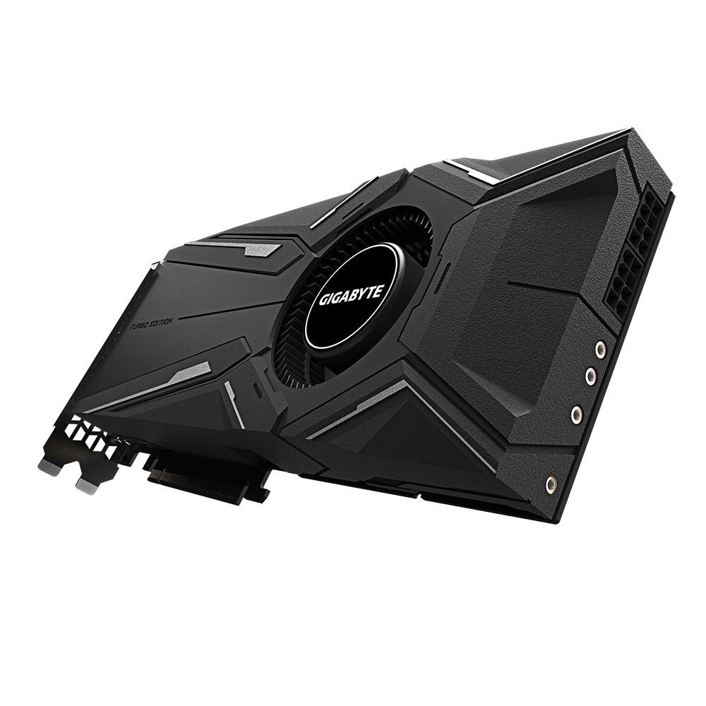 Placa de Vídeo Gigabyte NVIDIA GeForce RTX 2080 Ti Turbo OC 11G, 11GB, GDDR6, rev. 2.0 - GV-N208TTURBO OC-11GC