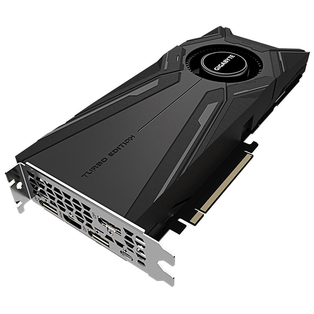Placa de Vídeo Gigabyte NVIDIA GeForce RTX 2080 Ti Turbo OC 11G, 11GB, GDDR6, rev. 2.0 - GV-N208TTURBO OC-11GC
