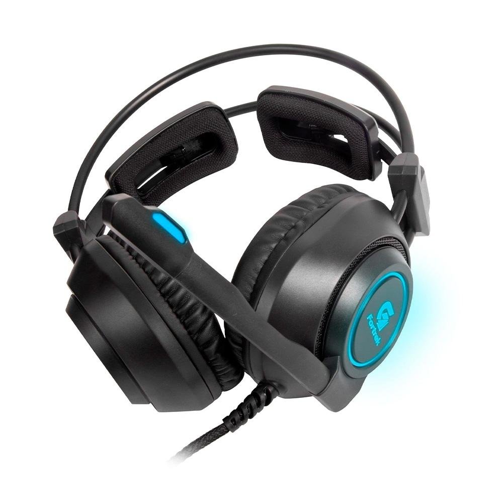 Imagem 3 de 8 do produto Headset Gamer Fortrek Vickers RGB, Drivers 50mm - 70556