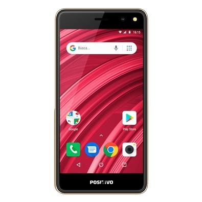 Smartphone Positivo Twist 3 Fit S509C, 32GB, 5MP, Tela 5´, Dourado + Capa e  Película - S509C | KaBuM!