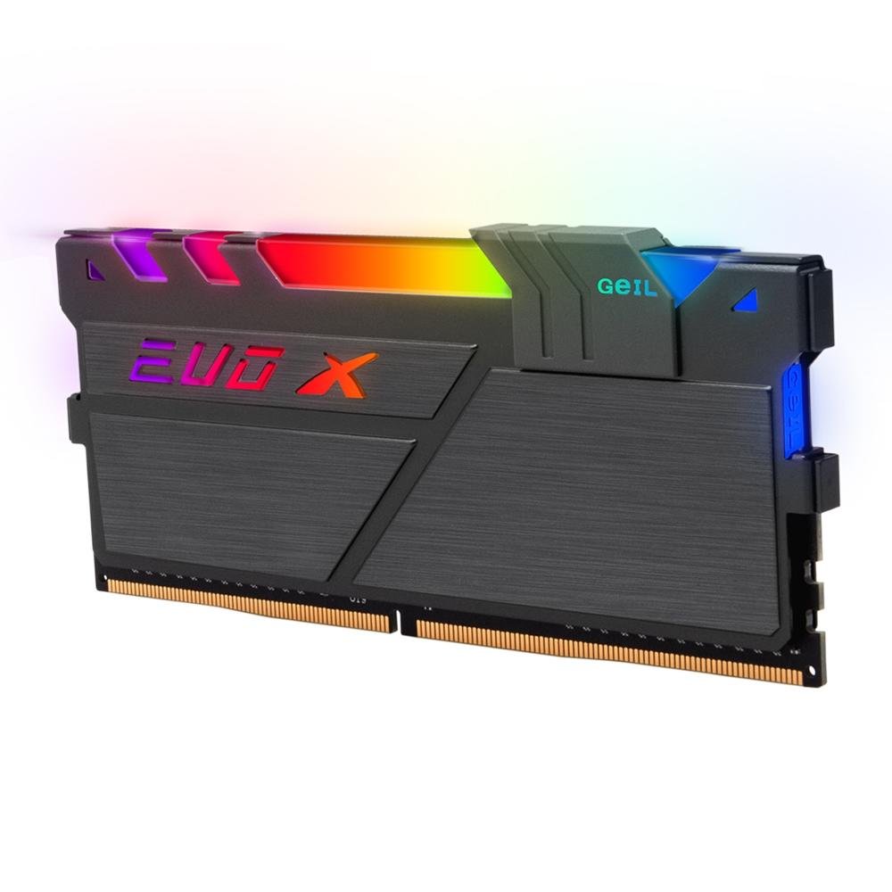 Memória Geil EVO X II, RGB, 16GB (2x8GB), 3000MHz, DDR4, CL16