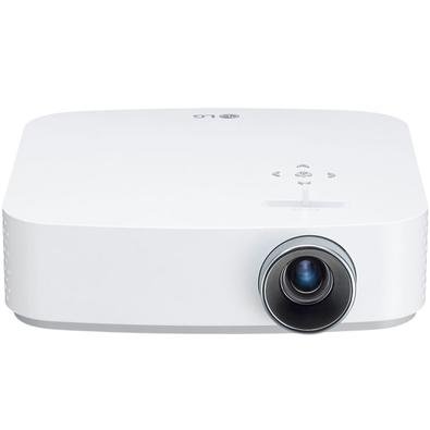 O projetor CineBeam TV Smart tem bateria integrada para você assistir seu filme sem se preocupar. Reproduz em resolução 1080p fornecendo altíssima nit