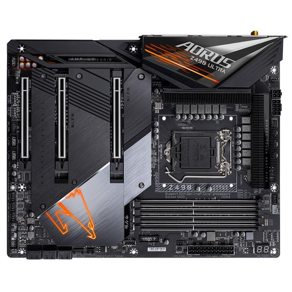 Placa Mãe Gigabyte Aorus Z490 Aorus Ultra, Intel LGA1200, ATX