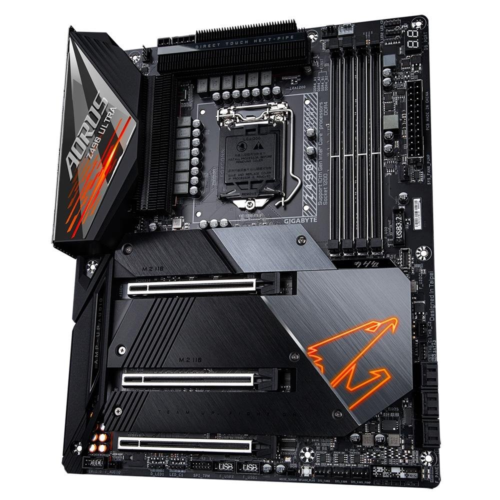 Placa Mãe Gigabyte Aorus Z490 Aorus Ultra, Intel LGA1200, ATX