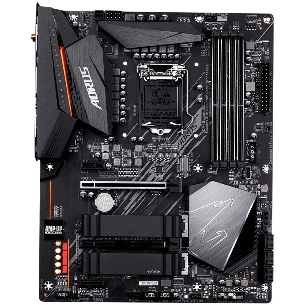 Placa Mãe Gigabyte Aorus Z490 Aorus Elite AC, Intel LGA 1200