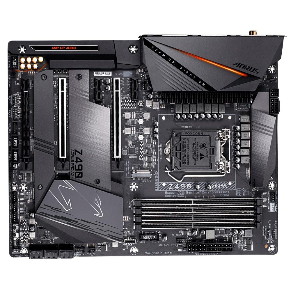 Placa Mãe Gigabyte Aorus Z490 Aorus PRO AX, Intel LGA 1200, ATX