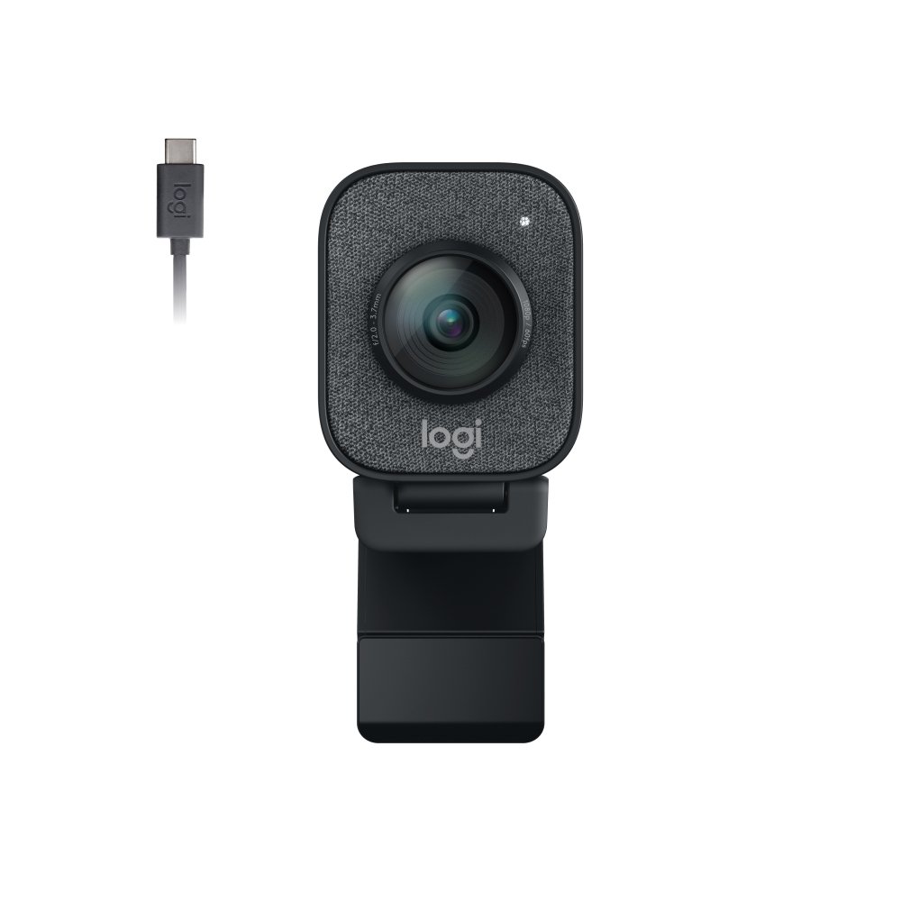 Webcam Full HD Logitech StreamCam Plus com Microfone, Conexão USB-C e Tripé Incluso, Compatível Logitech Capture - 960-001280 Webcam Full HD Logitech StreamCam Plus com Microfone, Conexão USB-C e Tripé Incluso, Compatível Logitech Capture - 960-001280