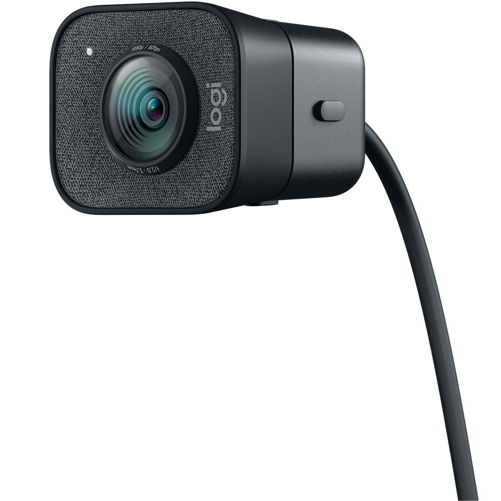 Webcam Full HD Logitech StreamCam Plus com Microfone, Conexão USB-C e Tripé Incluso, Compatível Logitech Capture - 960-001280 Webcam Full HD Logitech StreamCam Plus com Microfone, Conexão USB-C e Tripé Incluso, Compatível Logitech Capture - 960-001280