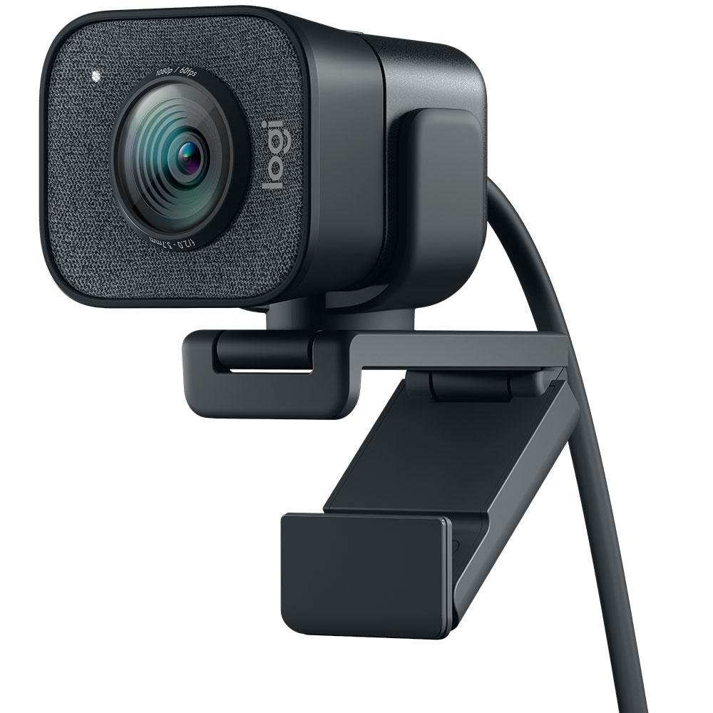 Webcam Full HD Logitech StreamCam Plus com Microfone, Conexão USB-C e Tripé Incluso, Compatível Logitech Capture - 960-001280 Webcam Full HD Logitech StreamCam Plus com Microfone, Conexão USB-C e Tripé Incluso, Compatível Logitech Capture - 960-001280