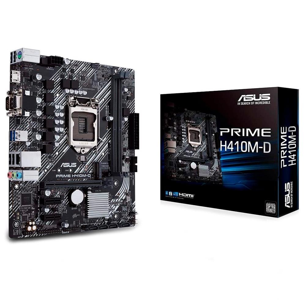 ASUS PRIME H410-M-A デスクトップPC(新品ケース) Placa-Mãe Asus Prime H410M-D | KaBuM!