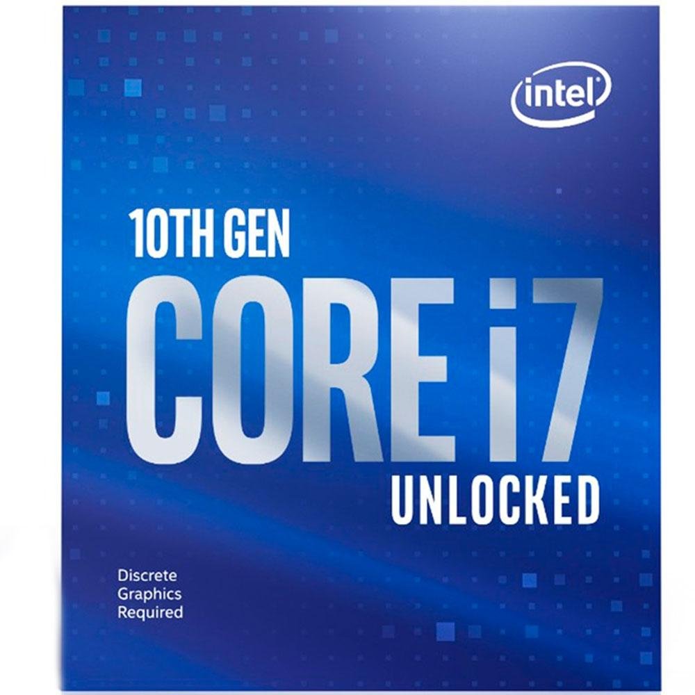 CPU Intel Core i7-10700K 10th Gen CPU Processador Intel Core i7-10700KF, 3.8GHz | KaBuM!