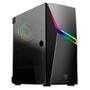 Gabinete Gamer Evolut Ashe, Mid Tower, RGB, com FAN, Lateral em Vidro - EG811