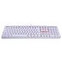 Teclado Mecânico Gamer Redragon Mitra K551W, LED, Switch Redragon MK2 Brown, ABNT2, Branco - K551W (BROWN)