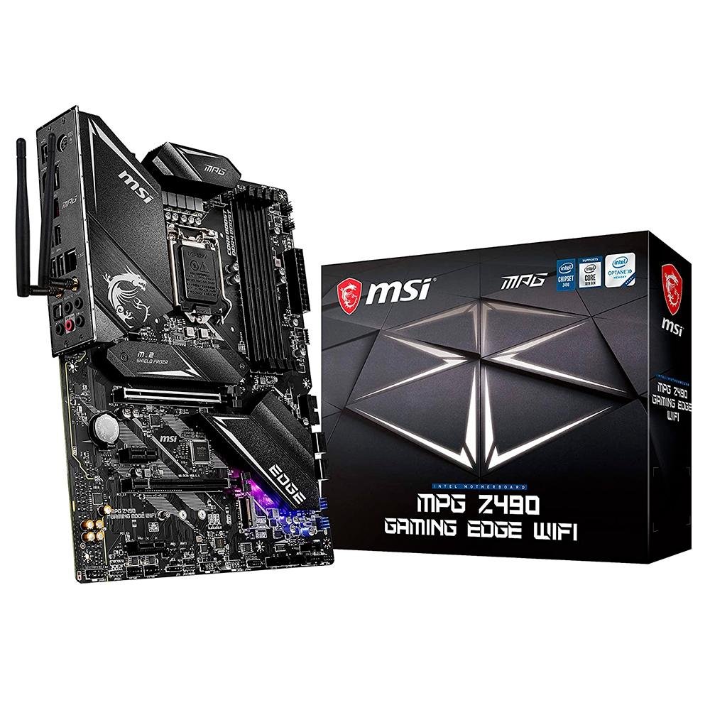 Placa Mãe MSI MPG Z490 GAMING EDGE Wi-Fi | KaBuM!