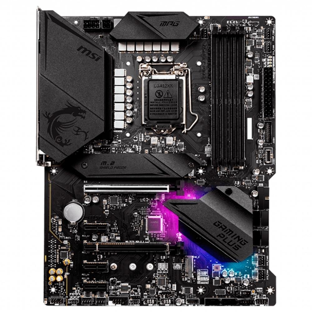 MSI MPG Z490 GAMING PLUS マザーボード ATX placa-mae-msi-mpg-z490-gaming-