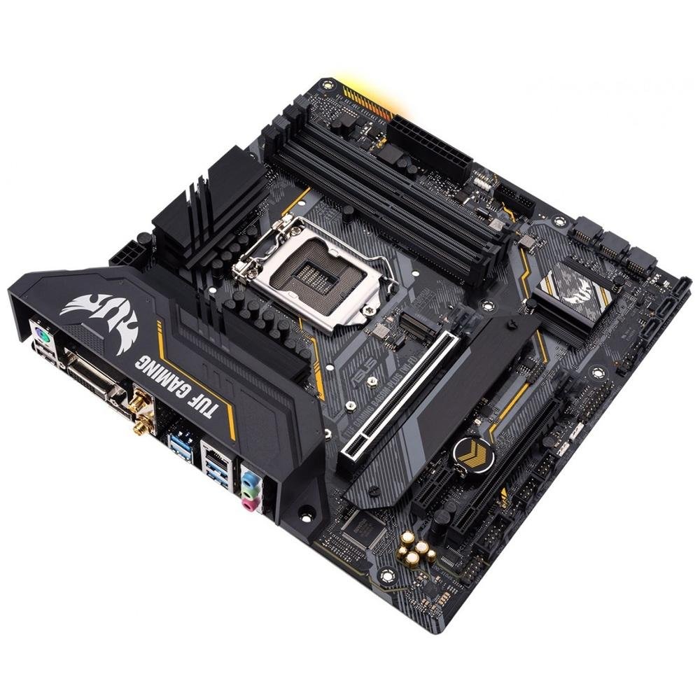 Placa Mãe Asus TUF Gaming B460M-Plus Wi-Fi, Intel LGA 1200, mATX