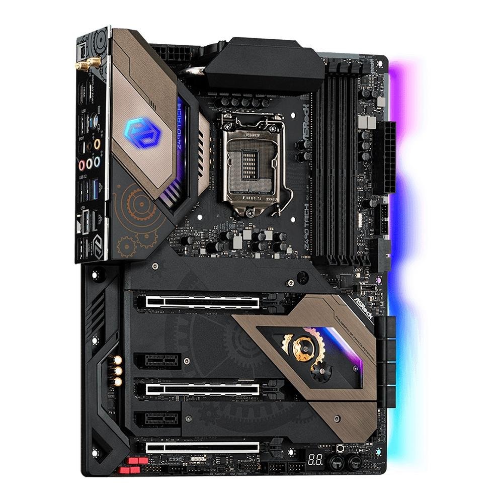 Placa Mãe ASRock Z490 Taichi, Intel LGA 1200, ATX, DDR4 | KaBuM!