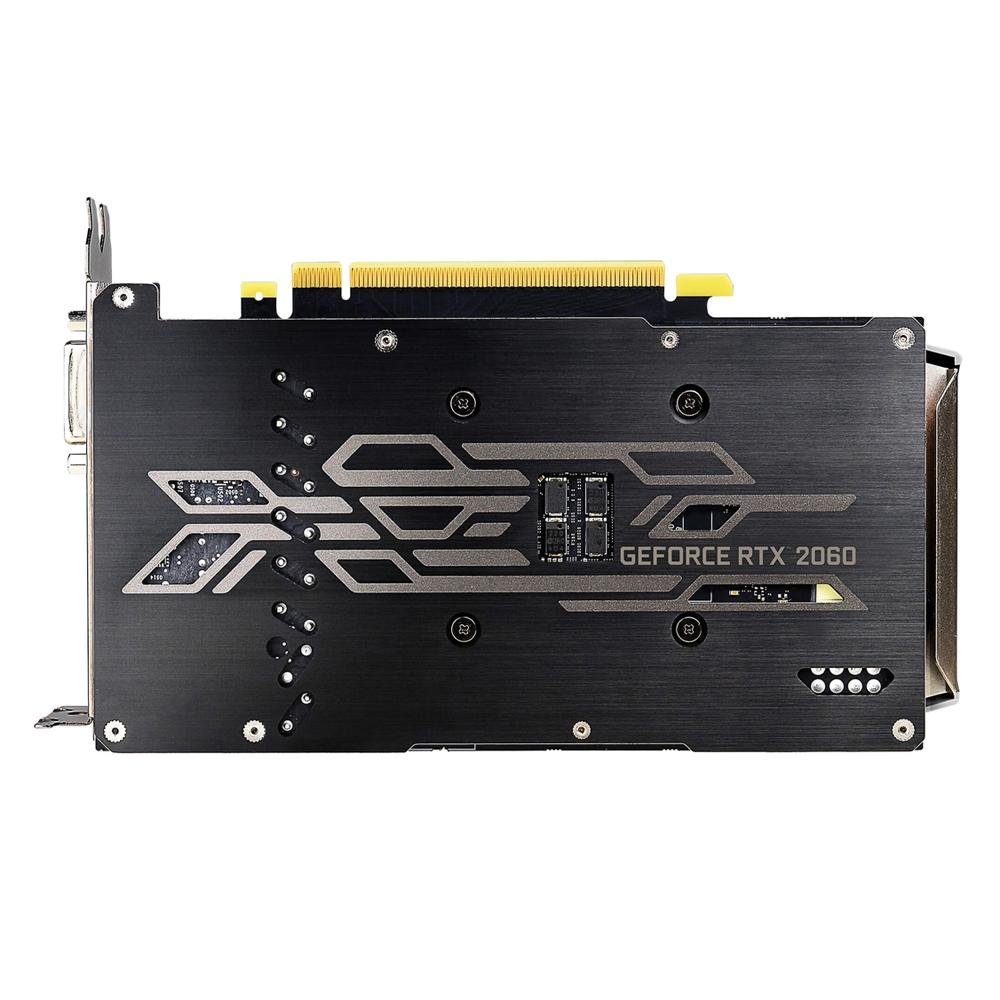 Placa de Vídeo RTX 2060 KO Ultra Gaming EVGA NVIDIA GeForce, 6 GB GDDR6 - 06G-P4-2068-KR
