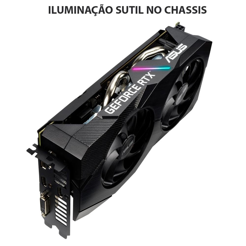 Imagem 9 de 12 do produto Placa de Vídeo Asus Dual NVIDIA GeForce RTX 2070 EVO V2 OC Edition, 8GB, GDDR6 - DUAL-RTX2070-O8G-EVO-V2
