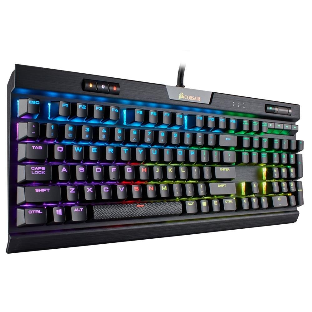 Teclado Mecânico Gamer Corsair K70 MK.2, RGB, Switch Cherry MX