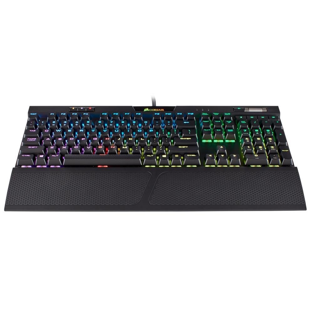 Teclado Mecânico Gamer Corsair K70 MK.2, RGB, Switch Cherry MX