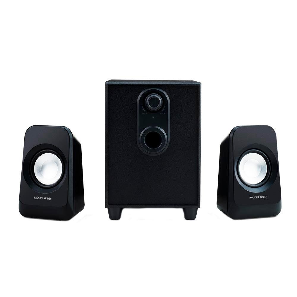 CAIXA DE SOM 2.1 COM SUBWOOFER BPC-SP203 - Brazil PC