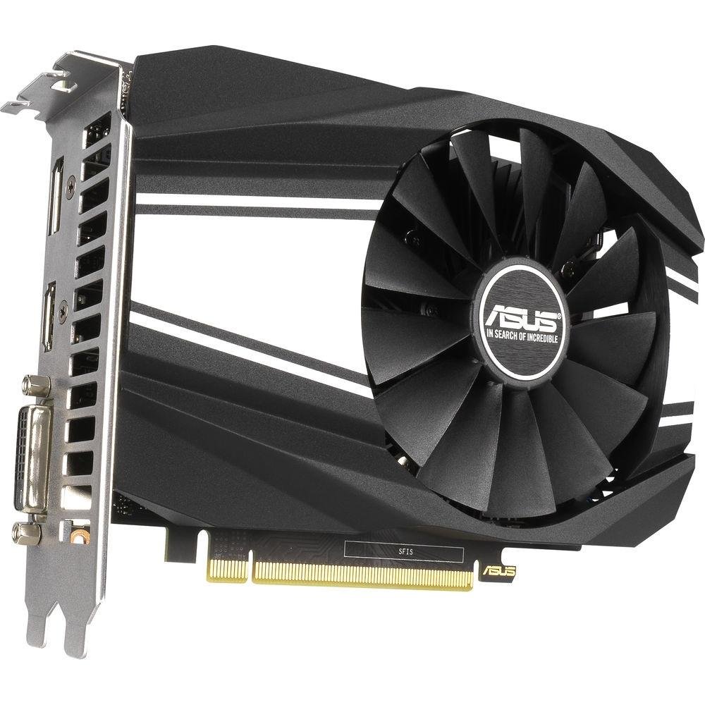Imagem 4 de 13 do produto Placa de Vídeo Asus Phoenix NVIDIA GeForce GTX 1650 Super OC Edition, 4GB, GDDR6 - PH-GTX1650S-O4G